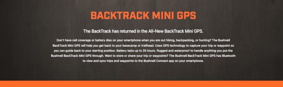 Backtrack Mini Features