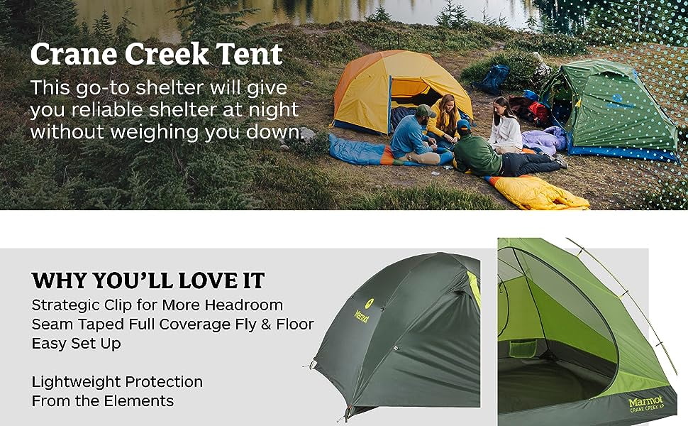 Marmot Crane Creek tent