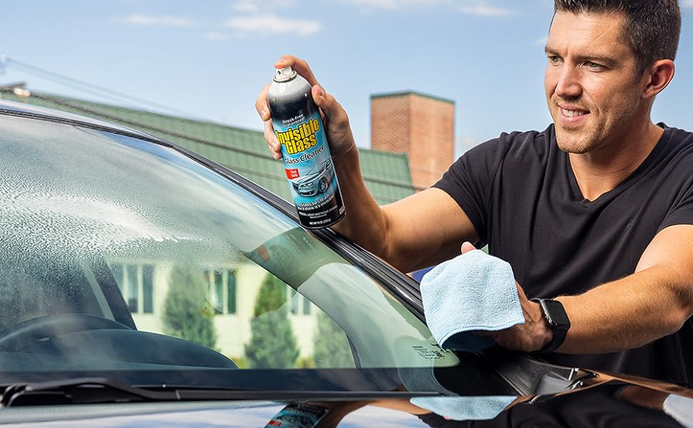 invisible glass premium glass cleaner automotive and home windows mirrors and windshields